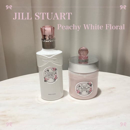 ジルスチュアート ピーチー ホワイトフローラル トリートメントヘアミスト