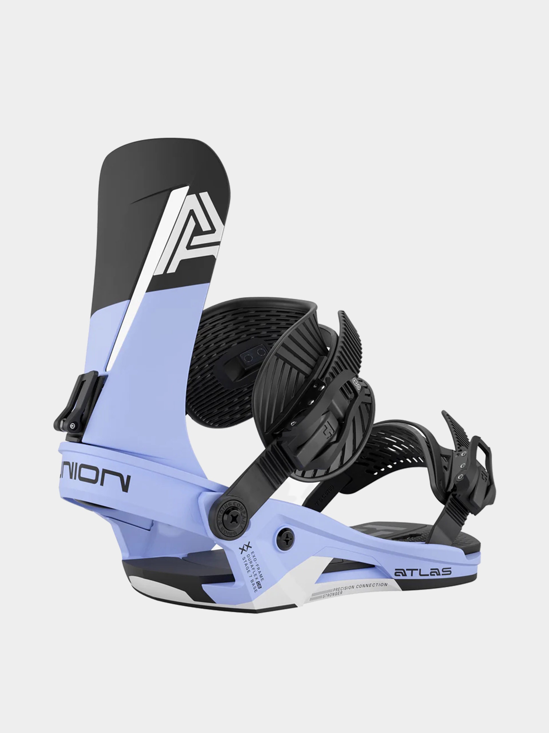 Union Atlas Snowboard bindings - black, violet, multicolor
