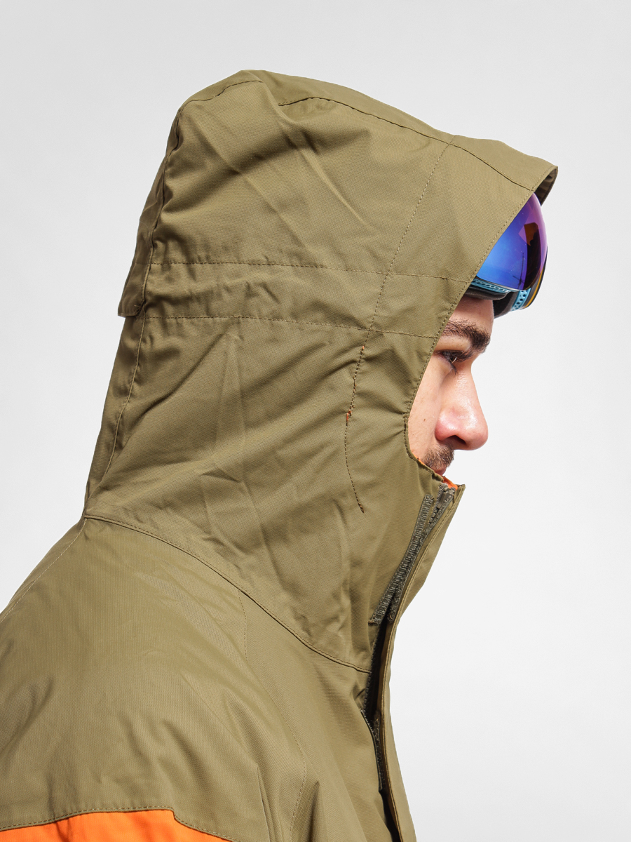 Burton Snowboard jacket MB ENCORE - orange (hickory black)