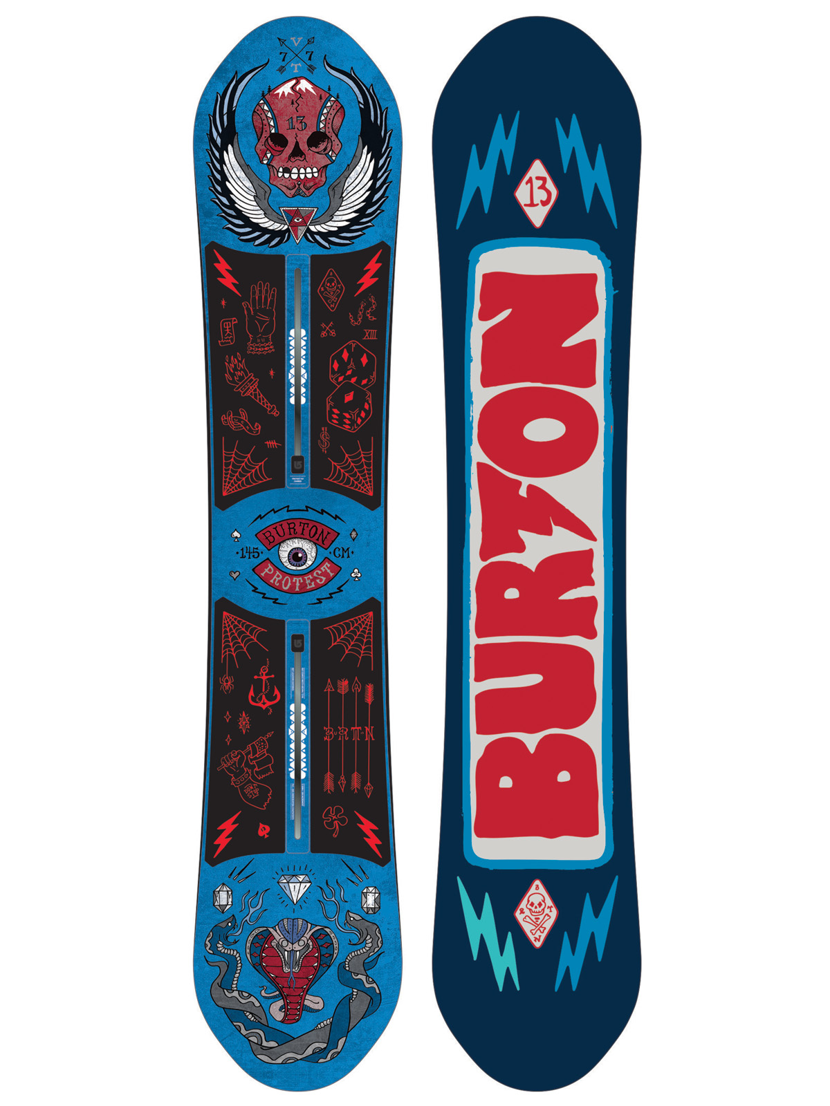 Burton Snowboard Protest - blue (multi)