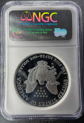 2007年 アメリカイーグル 1オンス銀貨プルーフ NGC PF70 | GoldSilverJapan