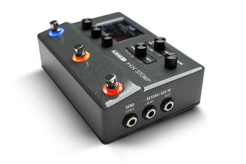 ギター hx stomp XL Line 6より、美しいホワイトの筐体を持つHX Stomp