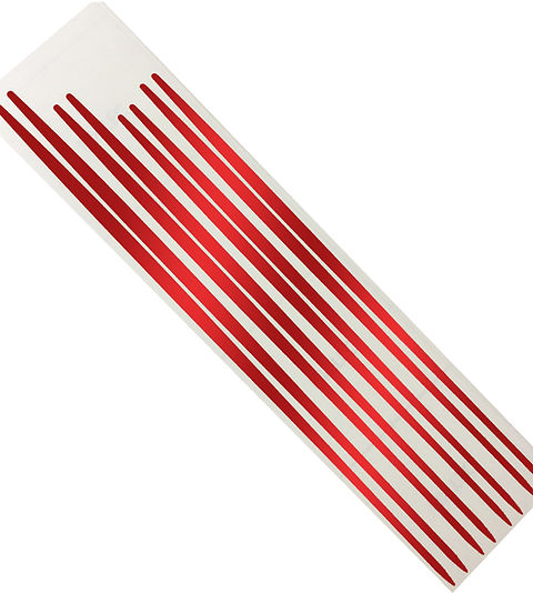 ZX-14R/ZZR1400 サイドフィンデカール プレミアムレッド | onlineshop