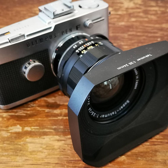 PEN-Fでアダプター遊び