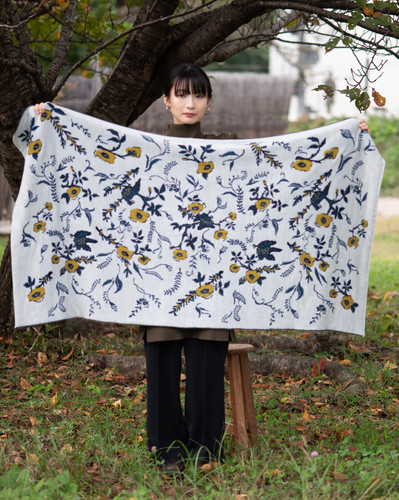 RAICHO Jacquard Blanket【1st】 | tunica-knit