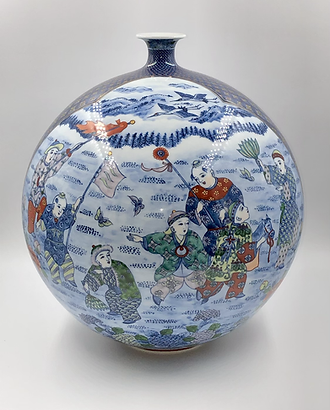 m*a様 村上玄輝 香炉 蓋付き 紫陽花 m*a様 村上