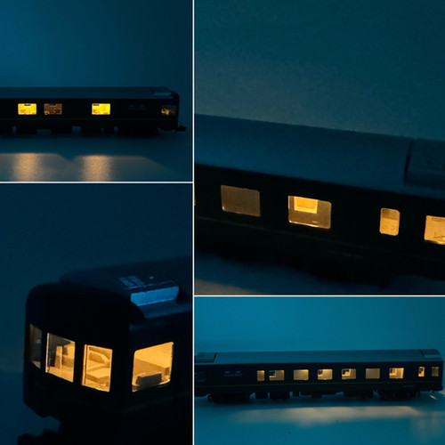 最終値下げ！)トワイライトエクスプレス10両全車車内灯あり！ 最終