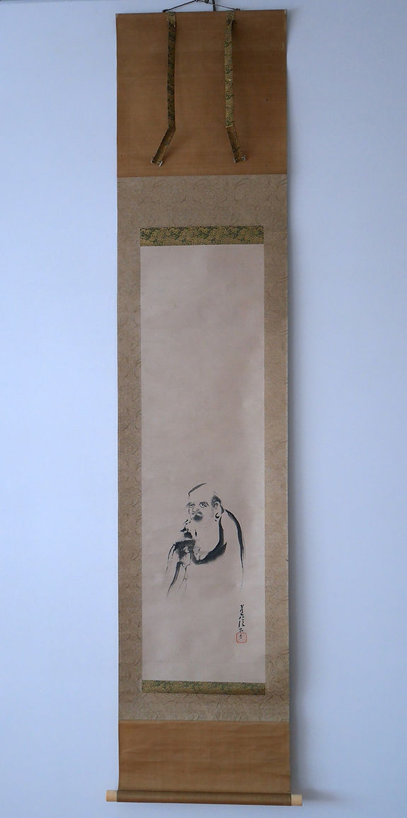 日本美術 書画・掛軸 | 達磨図 狩野常信 | Gallery陽々youyou | 山梨