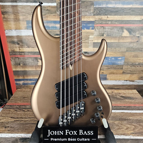 Dingwall Z3 6-string - Matte Coco Gold Metallic - Ebony fretboard