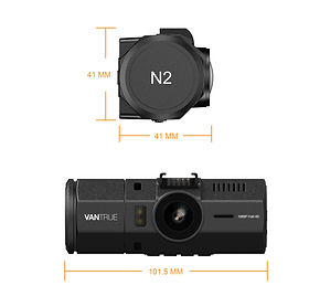 N2 ドライブレコーダ 前後録画 | 超強暗視機能搭載