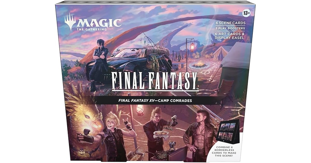 MTG Final Fantasy XV Scene Box Camp Comrades In Stock Availability and