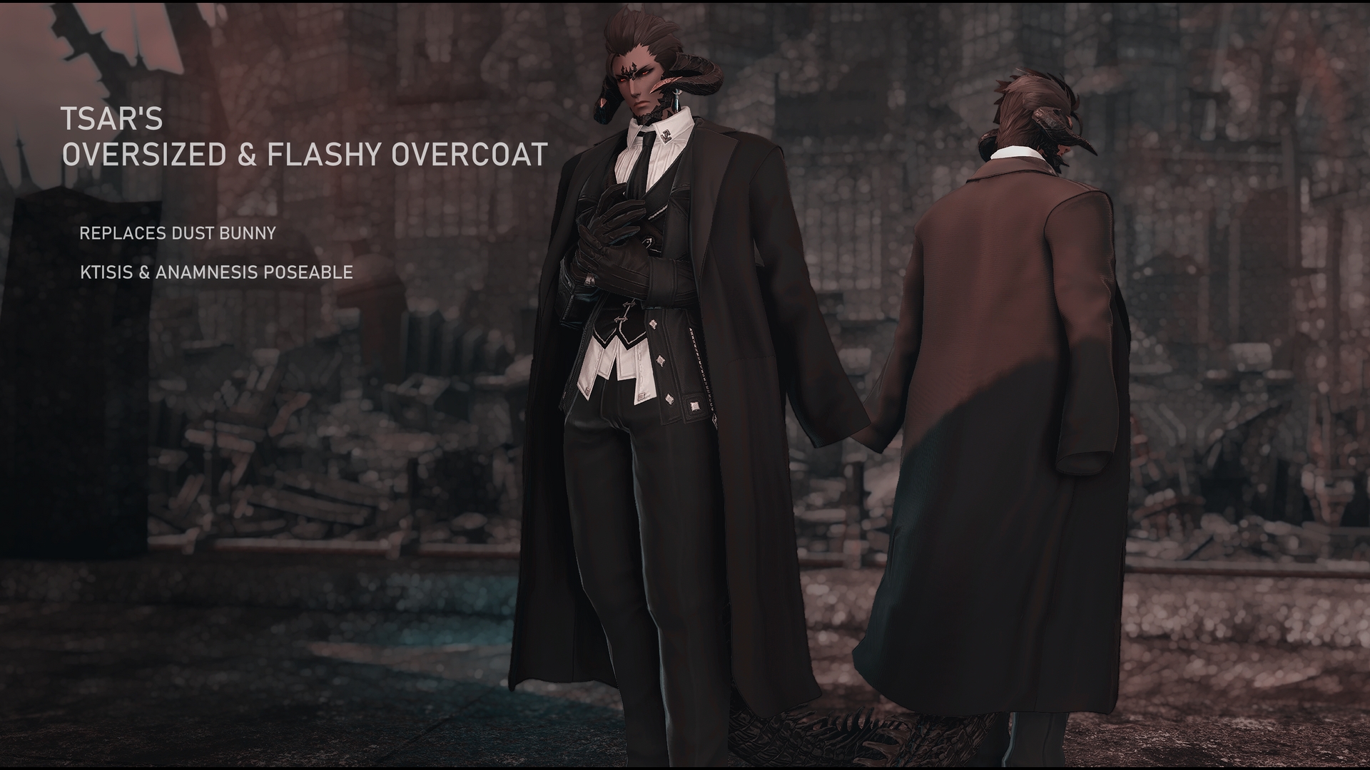 Tsar's Oversized & Flashy Overcoat [PROP] | XIV Mod Archive