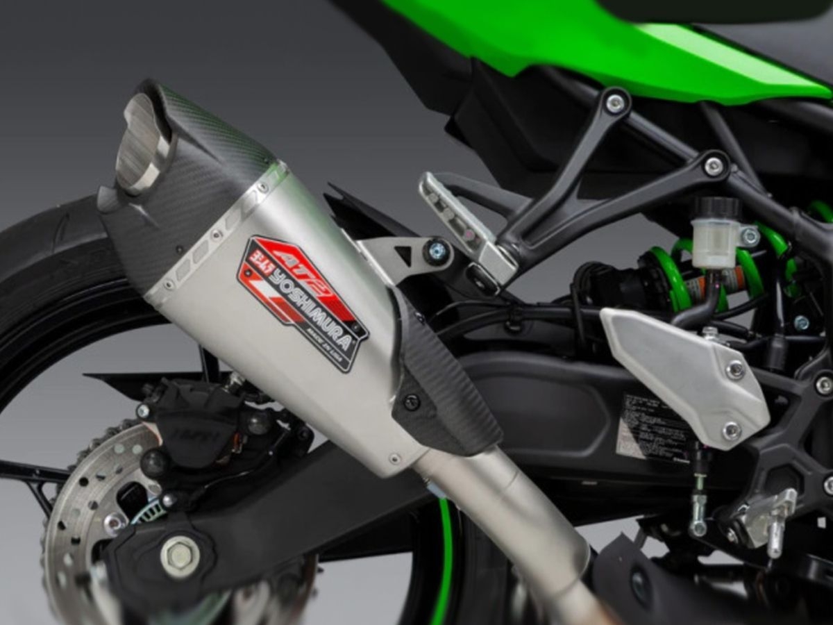 14720BP520 YOSHIMURA AT2 RACE STAHLSCHALLDÄMPFER KAWASAKI ZX-4RR