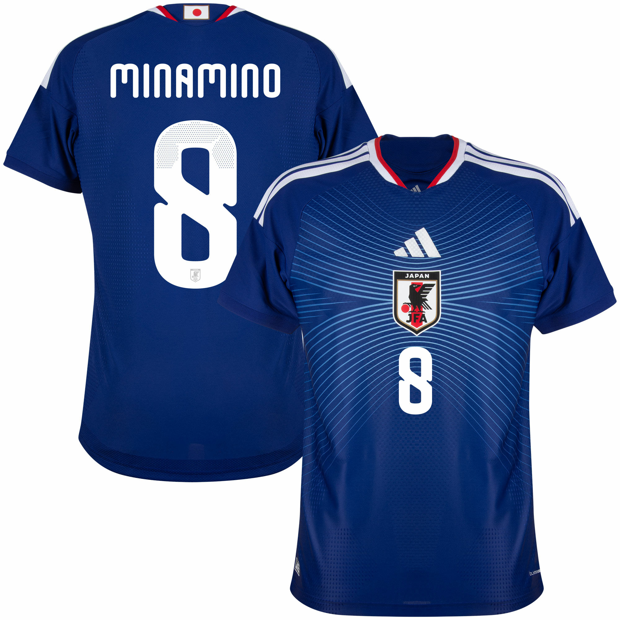 adidas Japan Authentic Home Minamino 8 Jersey 2026-2027 (Official