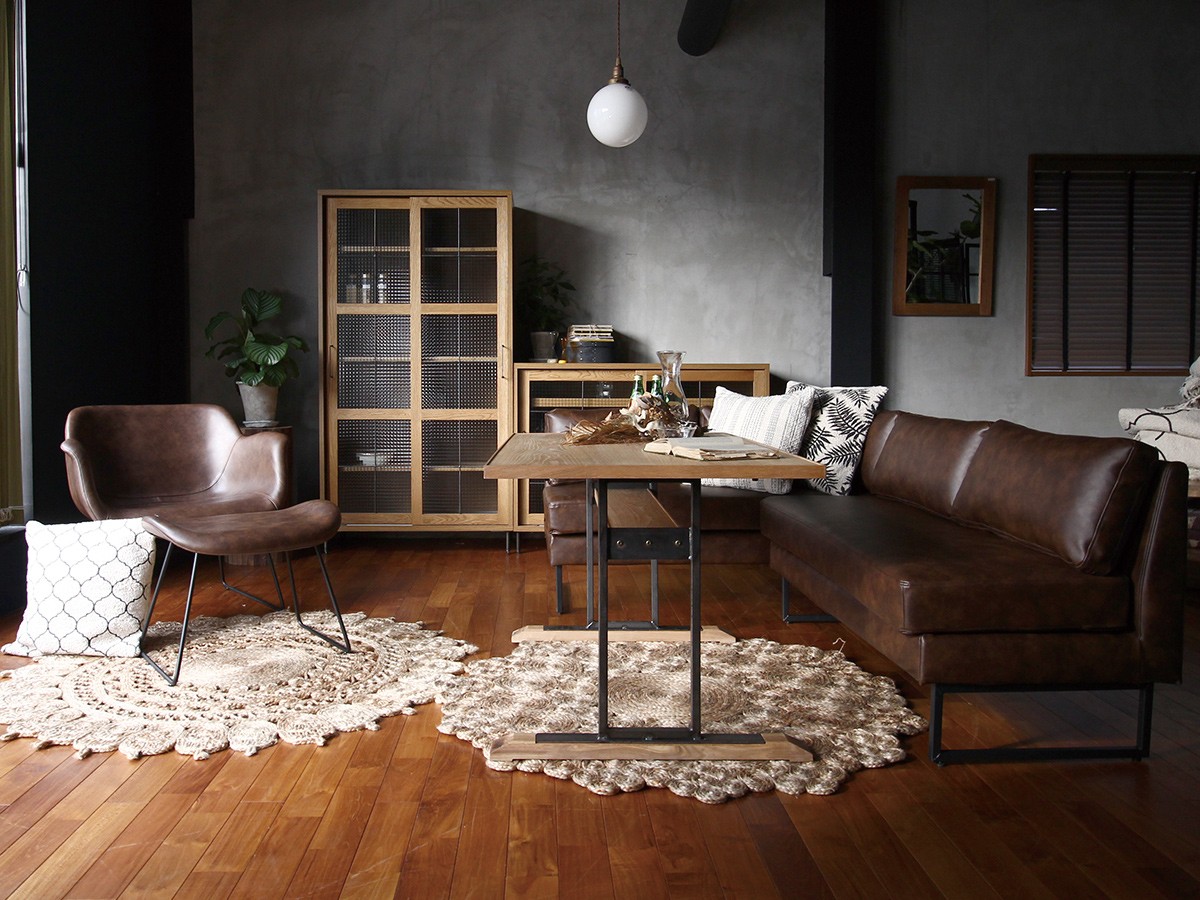 a.depeche cadeal slide glass cabinet high / アデペシュ カデル