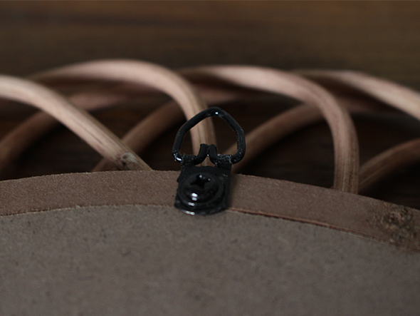 a.depeche rotta rattan mirror ellipse / アデペシュ ロッタ ラタン