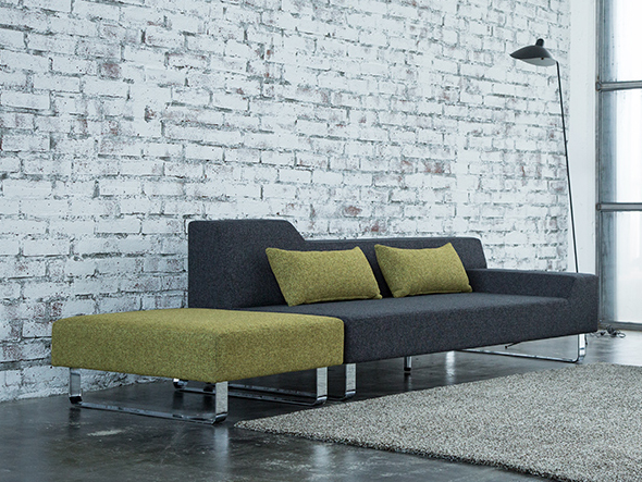 FLANNEL SOFA SIESTA ONE ARM SOFA / フランネルソファ シエスタ 3人