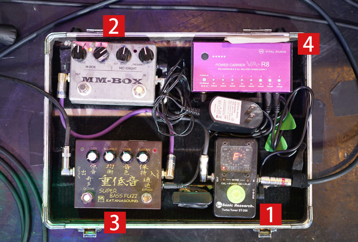 機材紹介】“THE BASS DAY LIVE 2019” 2019.11.11＠マイナビBLITZ赤坂