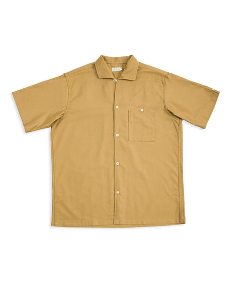 Warehouse Lot 3091 S/S Open Collar Shirt - Camel – Standard & Strange