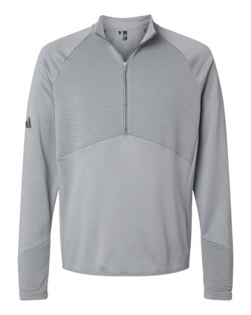 Men's Adidas Quarter Zip Pullover at Stitch Logo