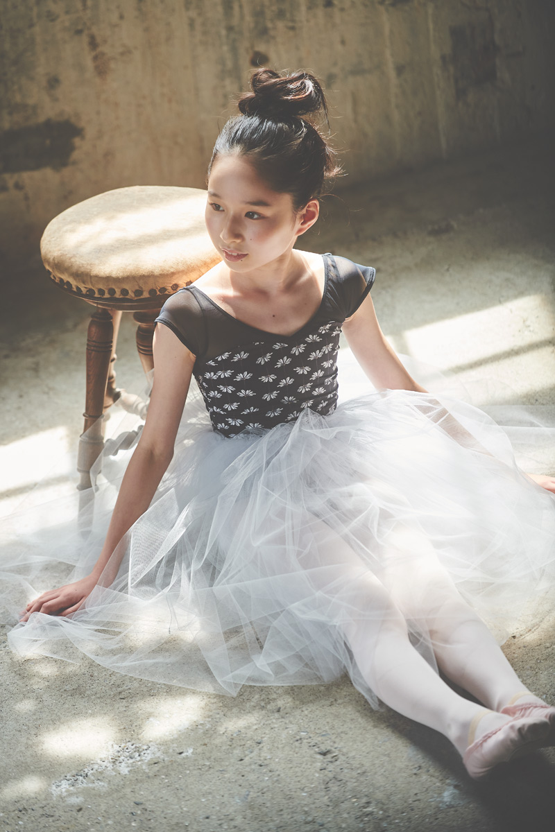 stina / type H halfsleeve/blue gray