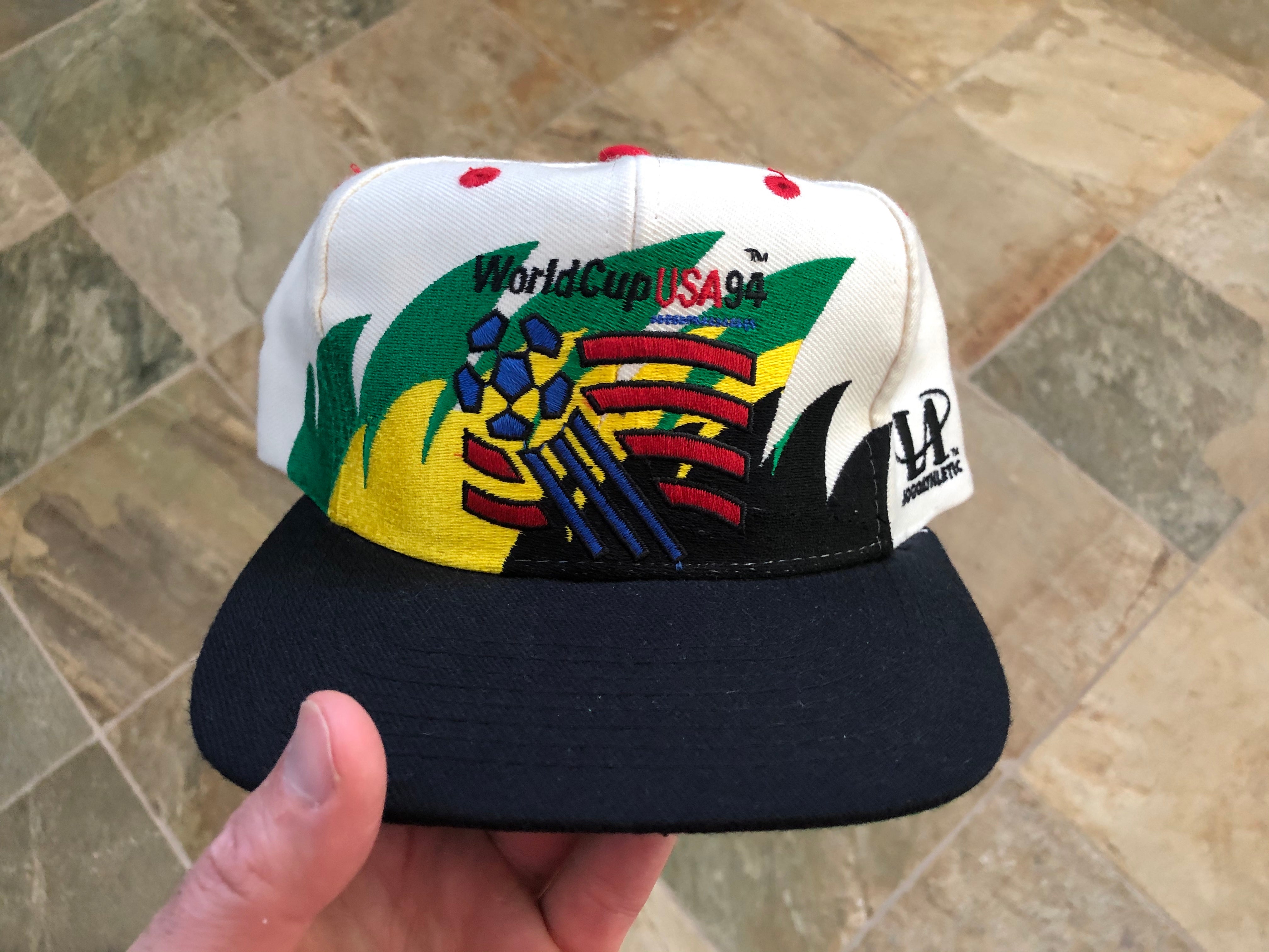 Vintage World Cup 1994 Logo Athletic Double Sharktooth Snapback