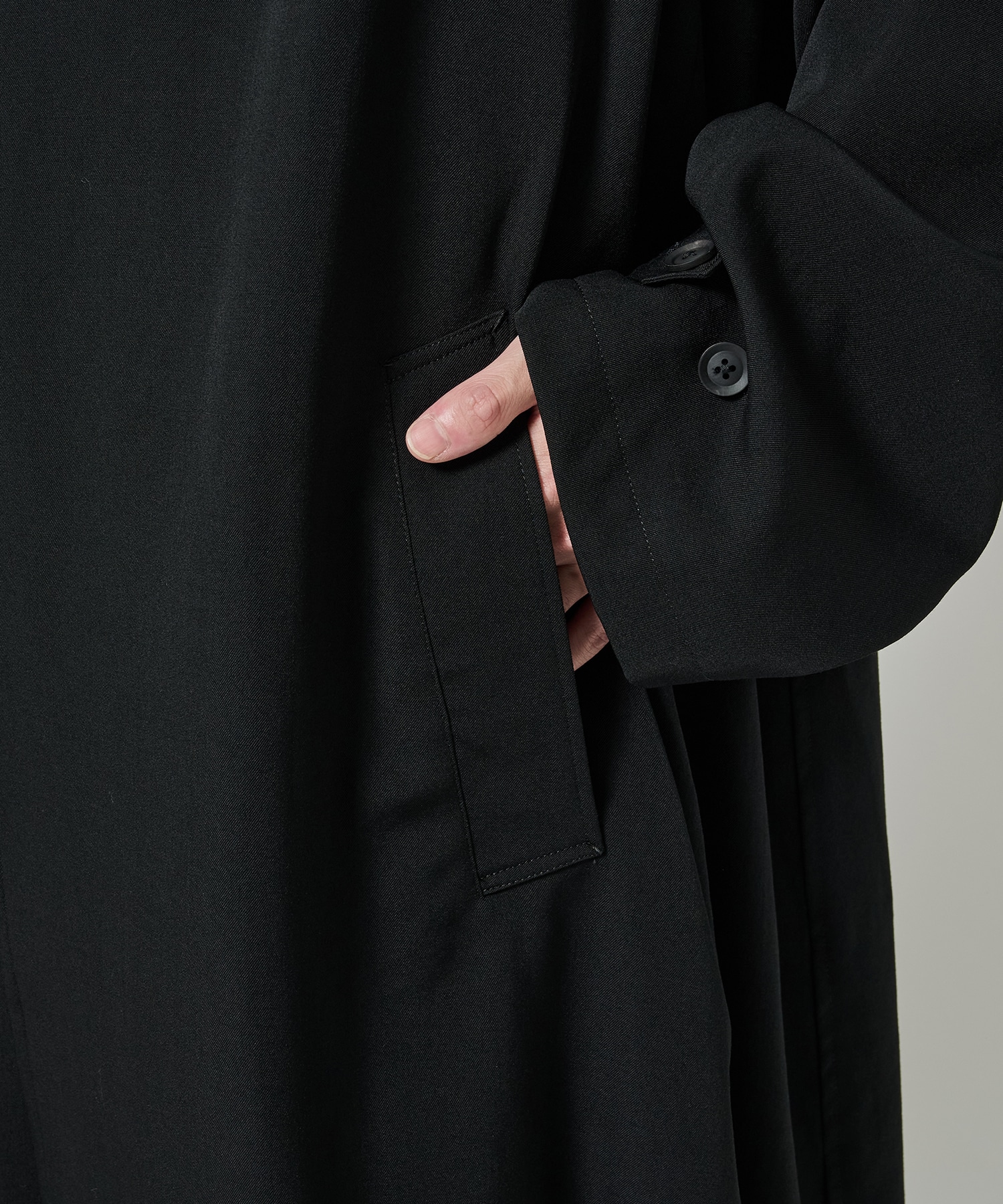 変形スリーブコート｜Yohji Yamamoto